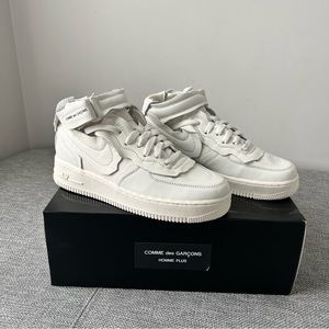 5️⃣8️⃣5️⃣ Comme des Garçons x Nike Airforce 1 White W7.5